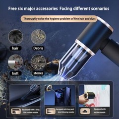 Mini 9-in-1 Portable Vacuum Cleaner with 4000mAh for Home Car Office Use