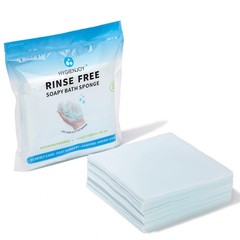 HYGIENJOY-21% Larger,No Rinse Bathing Wipes for 25 Count (Pack of 1)