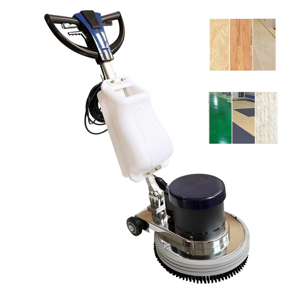 Electric Commercial Floor Carpet Polisher Scrubber Buffer Floor Cleaning 18″110V