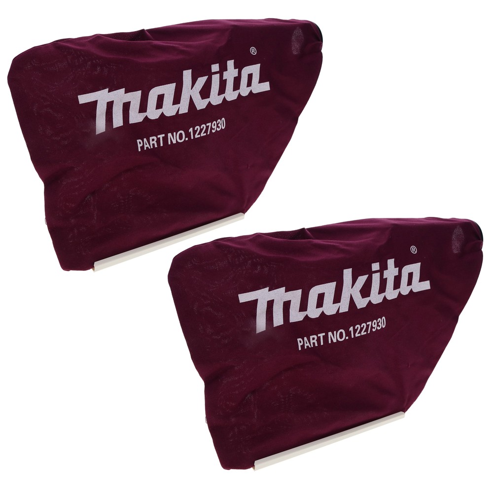 Makita 191C21-2 Dust Bag for DKP180, KP0810, and KP0800 (2-Pack)