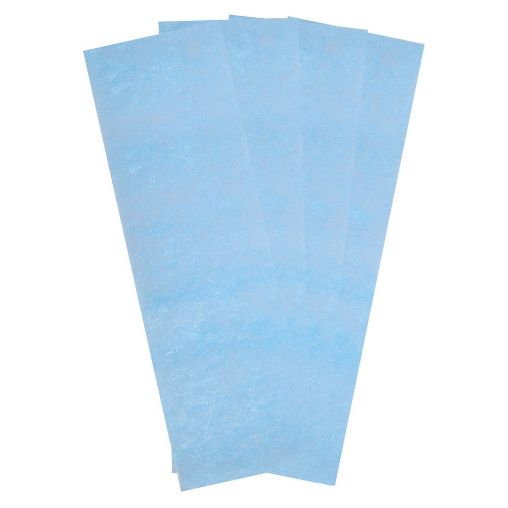 4 Pcs Air Vent Filters (12″x4″x0.6″) -Floor Vent Filters, Blue White