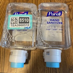 2x PURELL Advanced Hand Sanitizer Foam 1200mL San Foam 10 Dispenser Refills