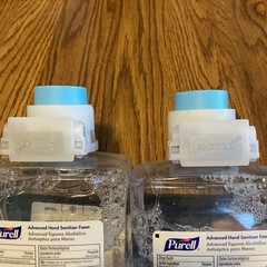 2x PURELL Advanced Hand Sanitizer Foam 1200mL San Foam 10 Dispenser Refills