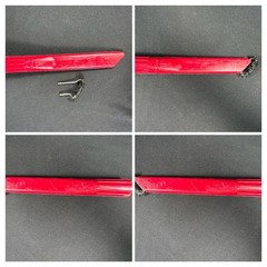 Kirby Classic III Red Accessories & Rug Renovator Crevice Brush Handle Buffer
