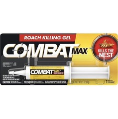 3 pk Combat MAX Indoor Outdoor 60g Source Kill Roach Killing Gel 24/7 Kills Nest