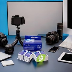AF Screen + Lens Cleaning Wipes – Individual Anti-Static Cleaning Wipes For Smar