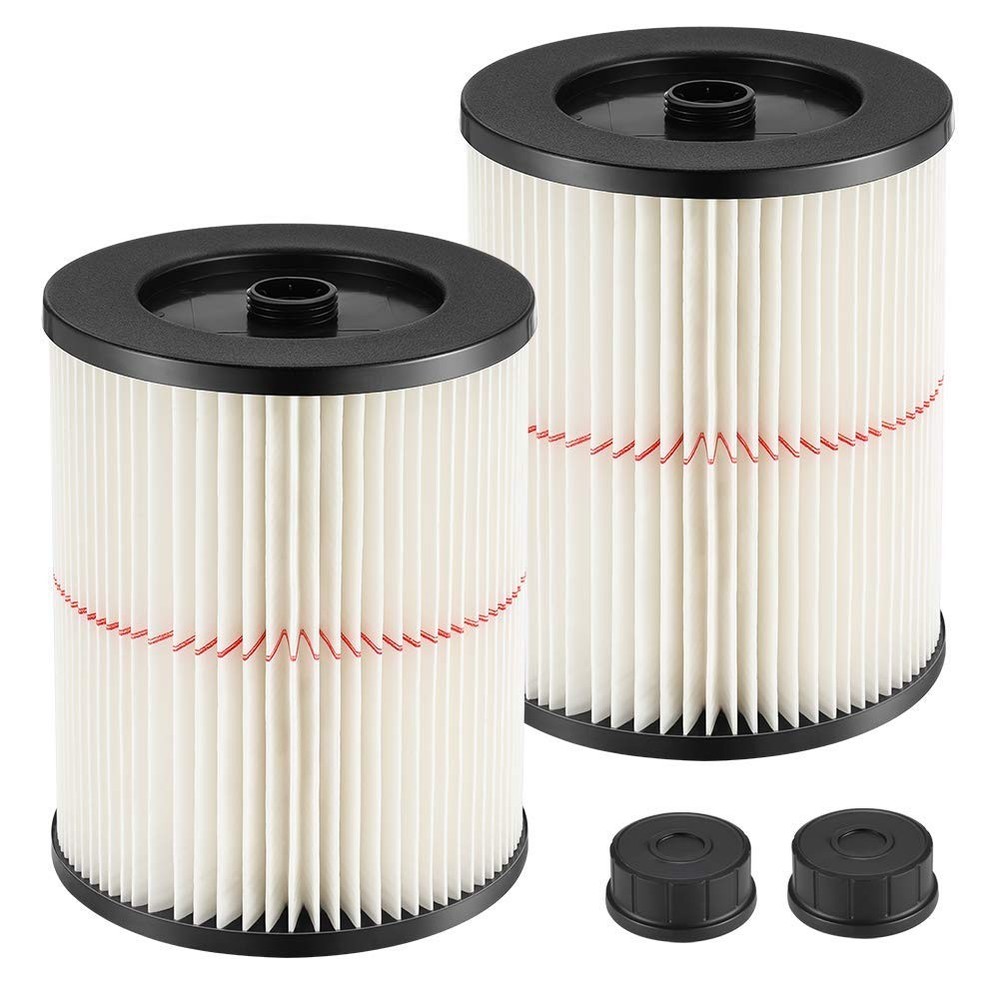 9-17816 Red Stripe Vacuum Cartridge Filter 8.5 H x 6.5 W inch,