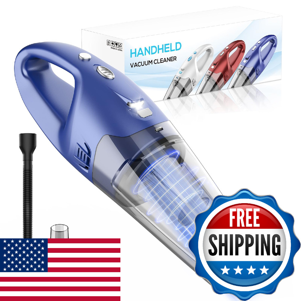 Yoohi Vacuum Cordless Mini Hand Held Vacuum Led Light 2025 Mins Runtime Usb