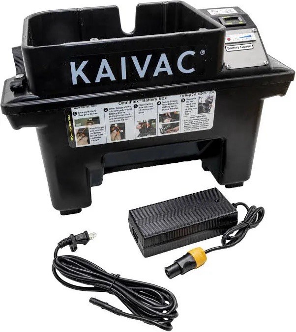 NEW Kaivac OmniFlex Battery Box + Battery And Change Stock