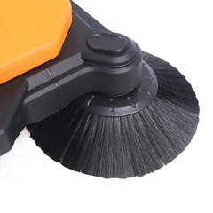26″ FLOOR GARDEN WORKSHOP PUSH SWEEPER DOMESTIC & WET BRUSHES Cleaning Tool NEW