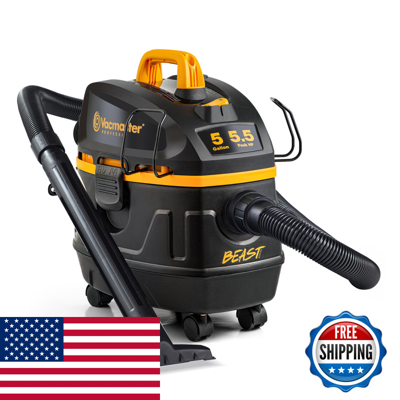 Vacmaster Professional Beast Series Vfb511H 0201 5-Gallon 5.5 Peak Hp Wet/Dry