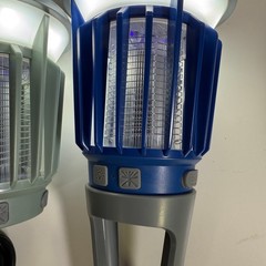 Wisely Solar Bug Zapper Lanterns Removable Spikes – 2PK