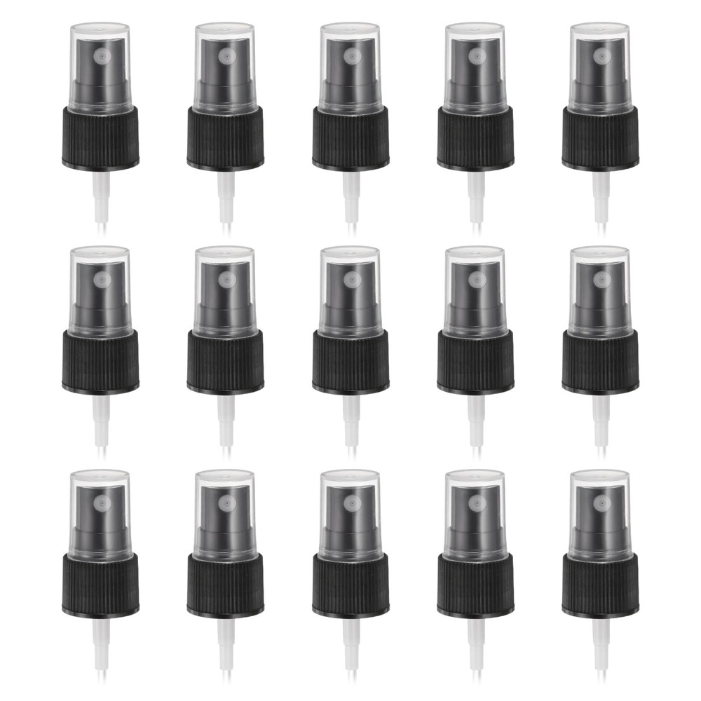 uxcell 50 Pcs Black Spray Top, 20/410 Fine Mist Sprayer 20/410,