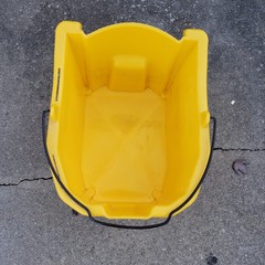 Harper By CleanCo Commercial Mop Bucket 35 Quart W Side-Press Wringer Heavy Duty