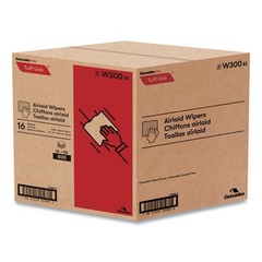 Cascades PRO W300 12 in. x 13 in. Tuff-Job S300 Airlaid Wipers – WT (16/CT) New