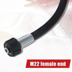 Tool Daily Pressure Washer Whip Hose with Swivel, Reel Connector 2 FT