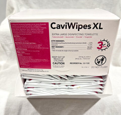Metrex CaviWipes XL Disinfecting Wipes 50 Count Canister Hospital Medical New