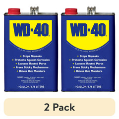 2 pack WD-40 Multi-Use Product Lubricant Bulk, 1 gallon