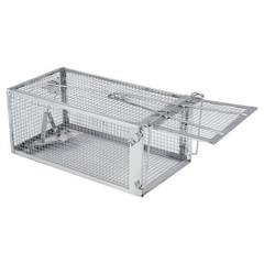THE PERFECT PART USA Mouse Trap Rat Rodent Live Catch Cage, Gray