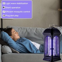 Qualirey 3 Pieces Electric Mosquito Zappers Bug Zapper Light 11 W Plug In