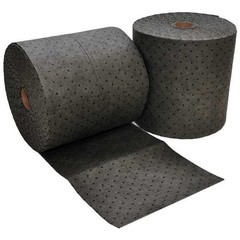 Spilfyter Gff-98Bx Sorbent Roll, 50 Gal, 16 In X 150 Ft, Universal, Gray,