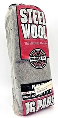 #3 Steel Wool Coarse Grade 3 Rhodes American Homax PACK OF 16 PADS