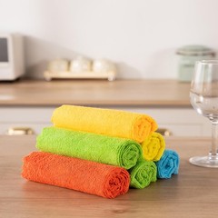 Vnoss Microfiber Cleaning Cloth, 24 Pack Highly Absorbent 24 Pack, Multicolor