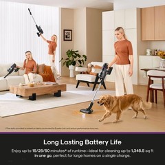 Eurekacordless Vacuum – 50 Min Runtime For Large Homes 5.5 Lbs Lightweight