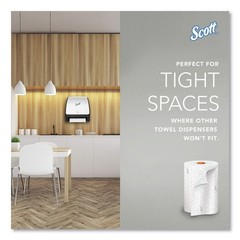 Scott 47035 8″ x 580′ 1-Ply Slimroll Towels – Orange Core/White (6/CT) New