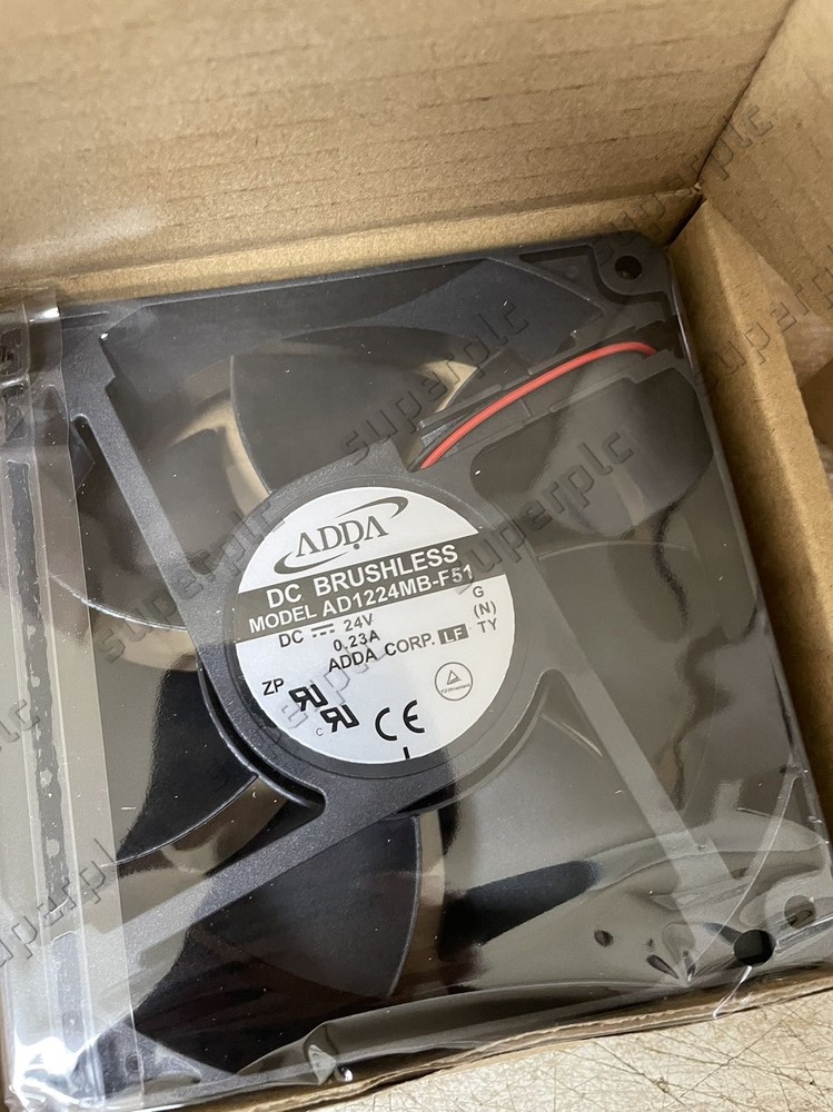 1pc new fan freeship AD1224MB-F51 DC24V 0.23A ADDA 120*120*38