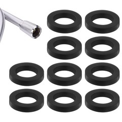 10PCS Shower Head Gasket, Black Hose Washers, 3/4 Inch 0.78 inches