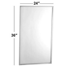 Bobrick B-165 2436 NEW in Box Washroom Equipment Glass Mirror