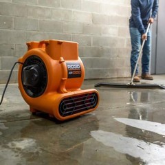 RIDGID Air Mover Carpet Floor 3 Speed Blower Fan For Water Damage Restoration