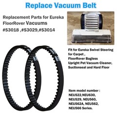 Vacuum Belts Replacement for Eureka FloorRover Bagless Upright Pet Vacuum…