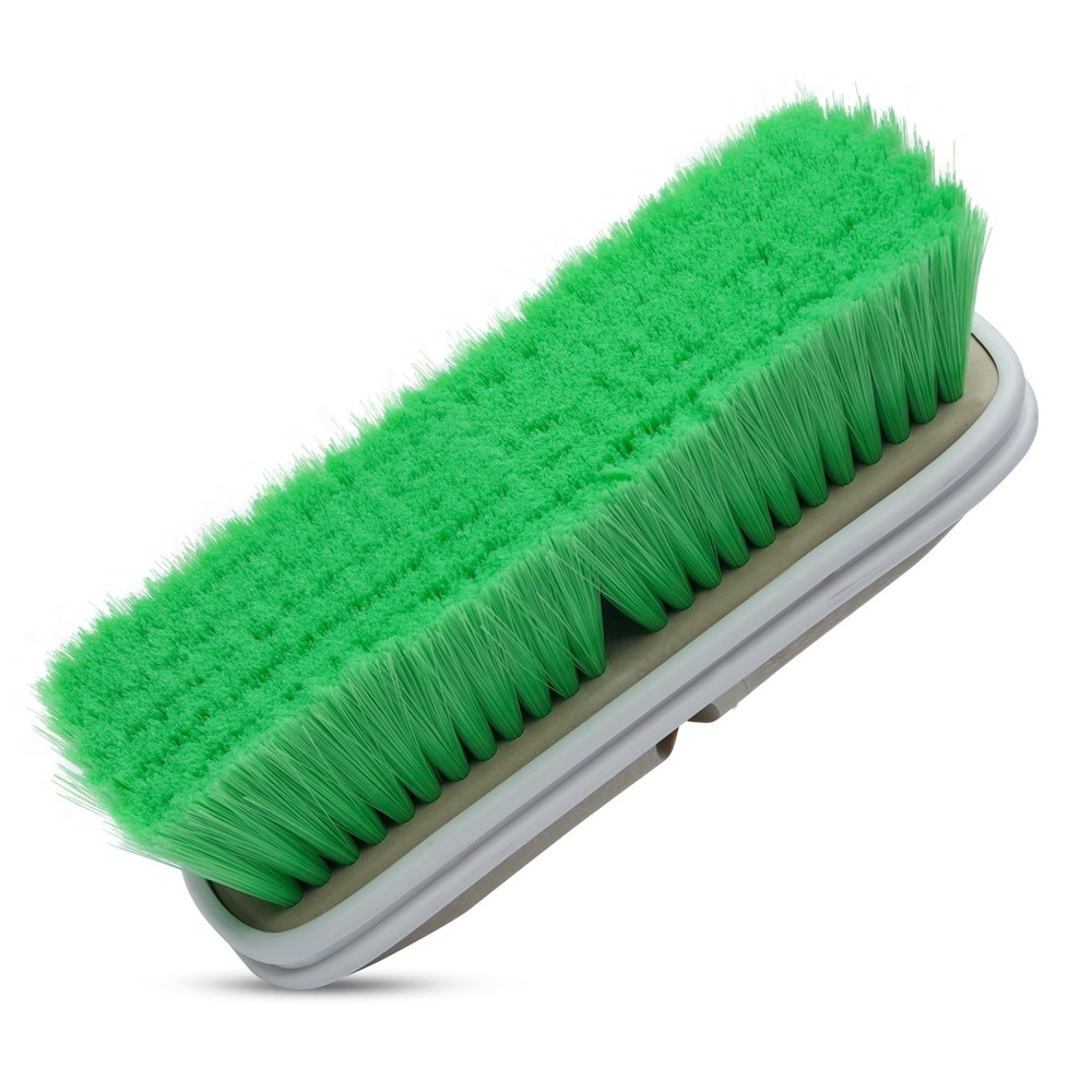 Nanoskin Premium 10-Inch Green Nylon Fountain Vehicle Wash Brush with Flagged…