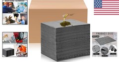 Disposable 100 Pack Oil Absorbent Mats – Lightweight & Durable 9.8×13 Inch