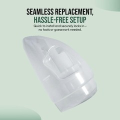 Selgo Replacement Dirty Tank for Bissell Little-Green Portable Carpet White