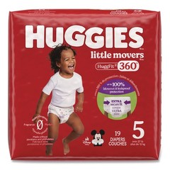 Huggies 56607 Over 27 lbs. Baby Diapers – Size 5/Disney Design (4/Carton) New
