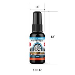 BluntPower (Baby Powder, 1 Pack) Concentrated Air 1.5 Fl Oz (Pack of 1)