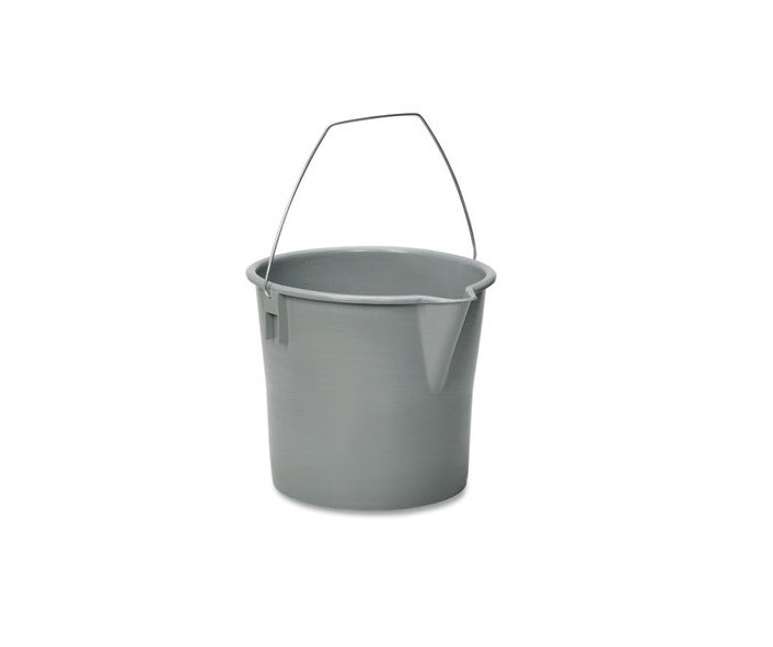 AbilityOne 7240000606006 SKILCRAFT Utility Pail Polyethylene Gray 10″ Diameter