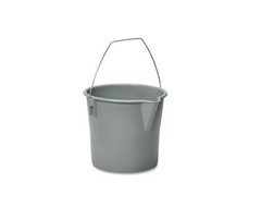 AbilityOne 7240000606006 SKILCRAFT Utility Pail Polyethylene Gray 10″ Diameter