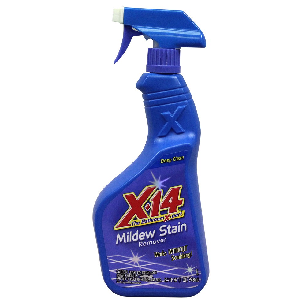 Presta X-14 Mildew Stain Remover Spray Bottle Scrub 32 Oz