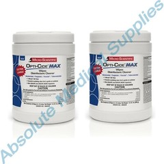 *2-Pack* Micro-Scientific Opti-Cide MAX Disinfectant Cleaner Wipe X-Large M60038