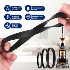 Replacement Carpet Cleaner Belt Set for Bissell ProHeat 2X Revolution Pet Car…