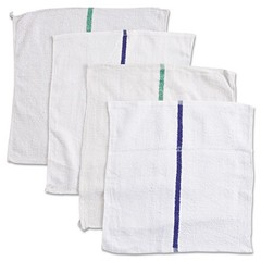 HOSPECO 536605DZBX Cotton Counter Cloth/Bar Mop – White (60/Carton) New