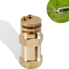 Boomless Spray Nozzle 1/2″ FPT #20 Orifices 90° & 180° Caps @ 40 PSI 5.9 GPM