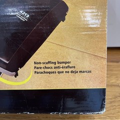 New In Box Rubbermaid Commercial 421388BLA 44 in. Dual Action Sweeper, Black