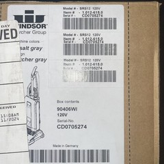 Windsor Sensor S Upright Vacuum – 12″, SRS12 (NEW – OPEN BOX)