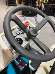 2017 Tennant 6100 Sub-Compact Ride-On Sweeper 338 Hours 36 Volt Electric