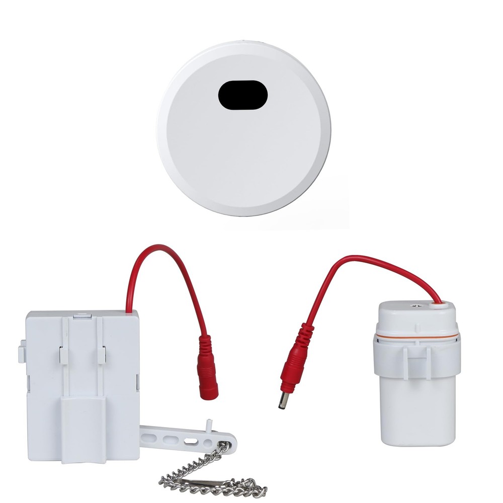 Automatic Toilet Flusher Kit, Touchless Motion 3.5 x 1.7 x inches, ‎White